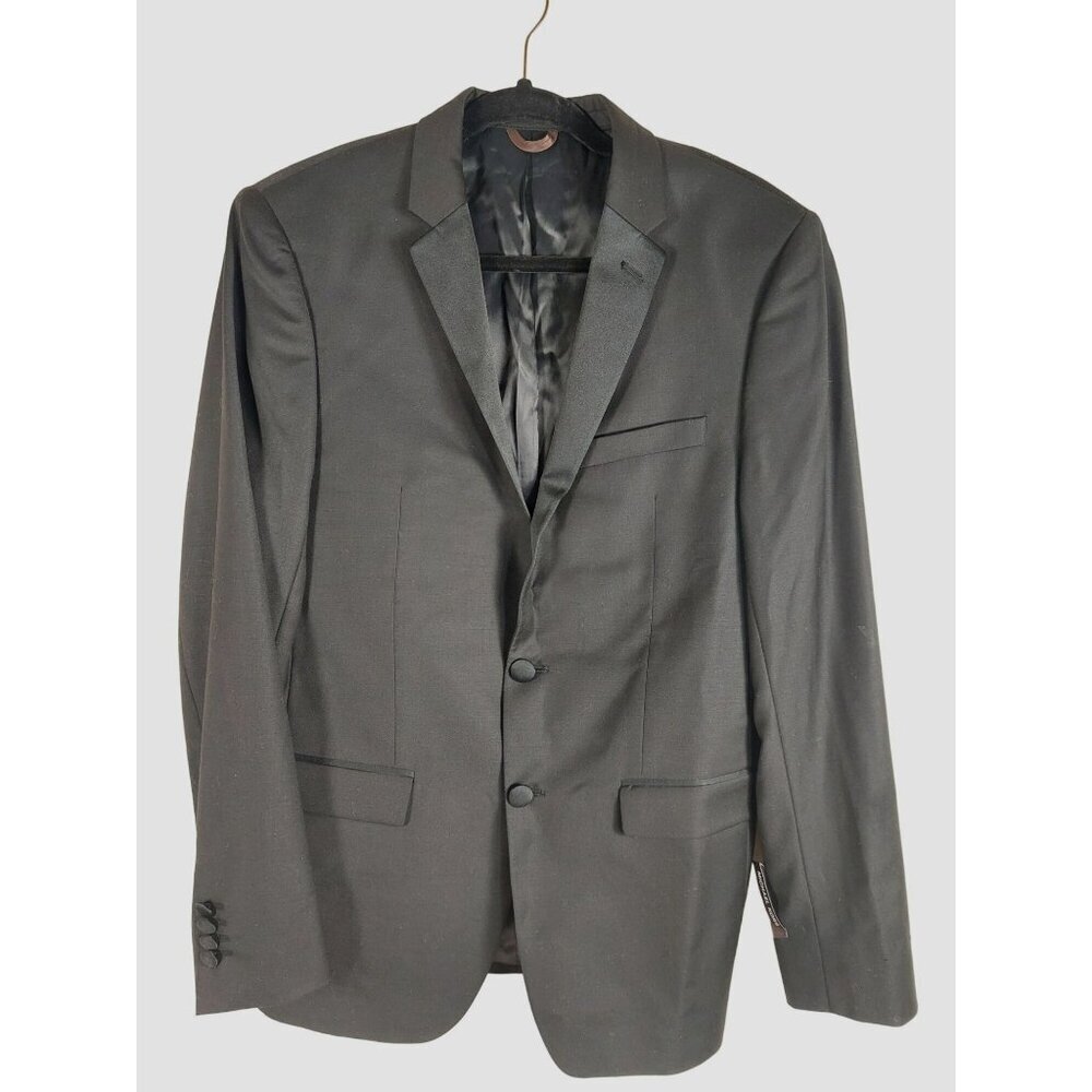Michael Kors Wool Mens Black Blazer Jacket Size 38R Sport Coat Suit NEW
